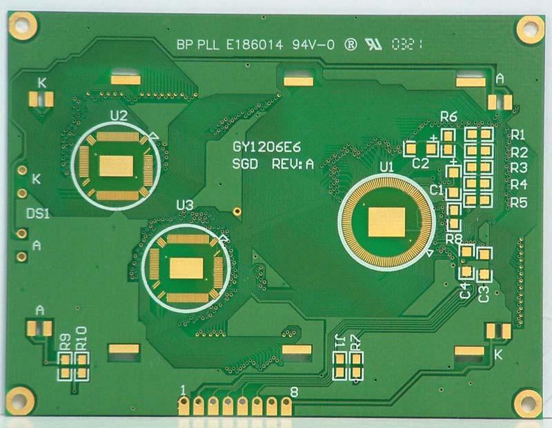 10層4階半導(dǎo)體HDI PCB測試板